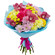 spray chrysanthemums roses and orchids. Volgograd